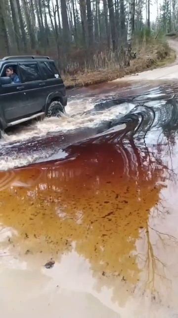 проехал глубокий брод на уаз патриот