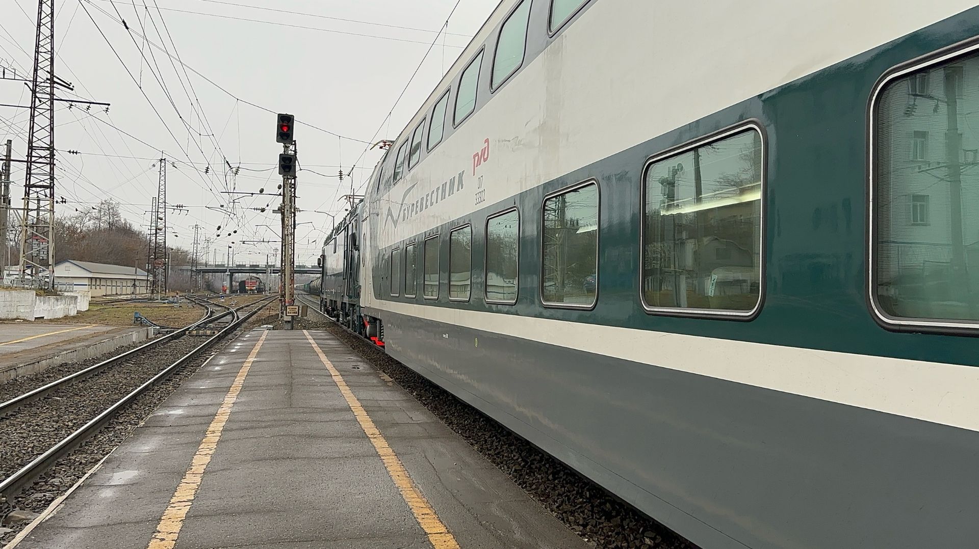 Новинка! Электровоз ЭП20-006 с «Буревестником», декабрь 2025 года смотреть онлайн