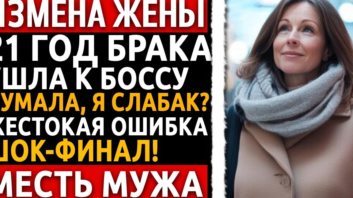 21 год брака. Я потерял работу. Жена ушла к боссу. Я заставил её любовника ползать в грязи. Измена. смотреть онлайн