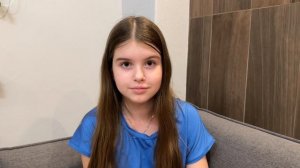 Видео визитка - Арина Козак 11 лет.