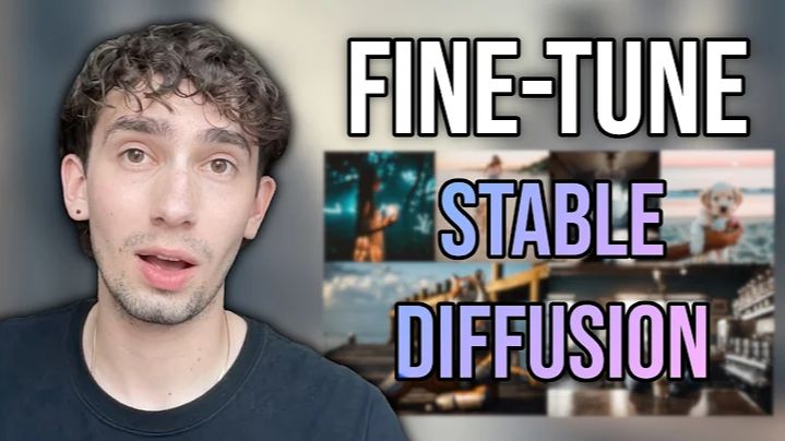 Make YOUR OWN Images With Stable Diffusion - Finetuning Walkthrough смотреть онлайн
