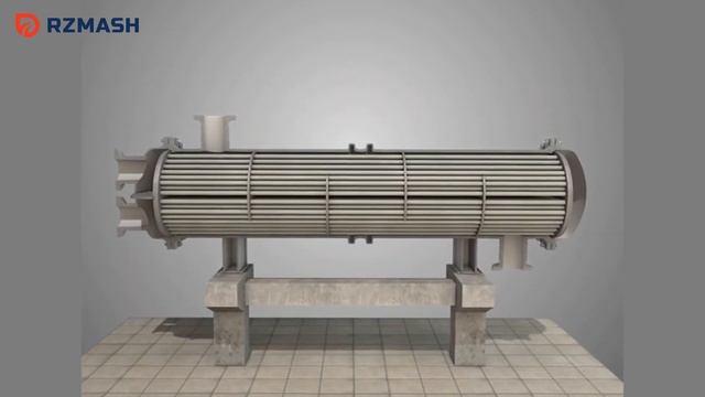 Теплообменник с линзовым компенсатором