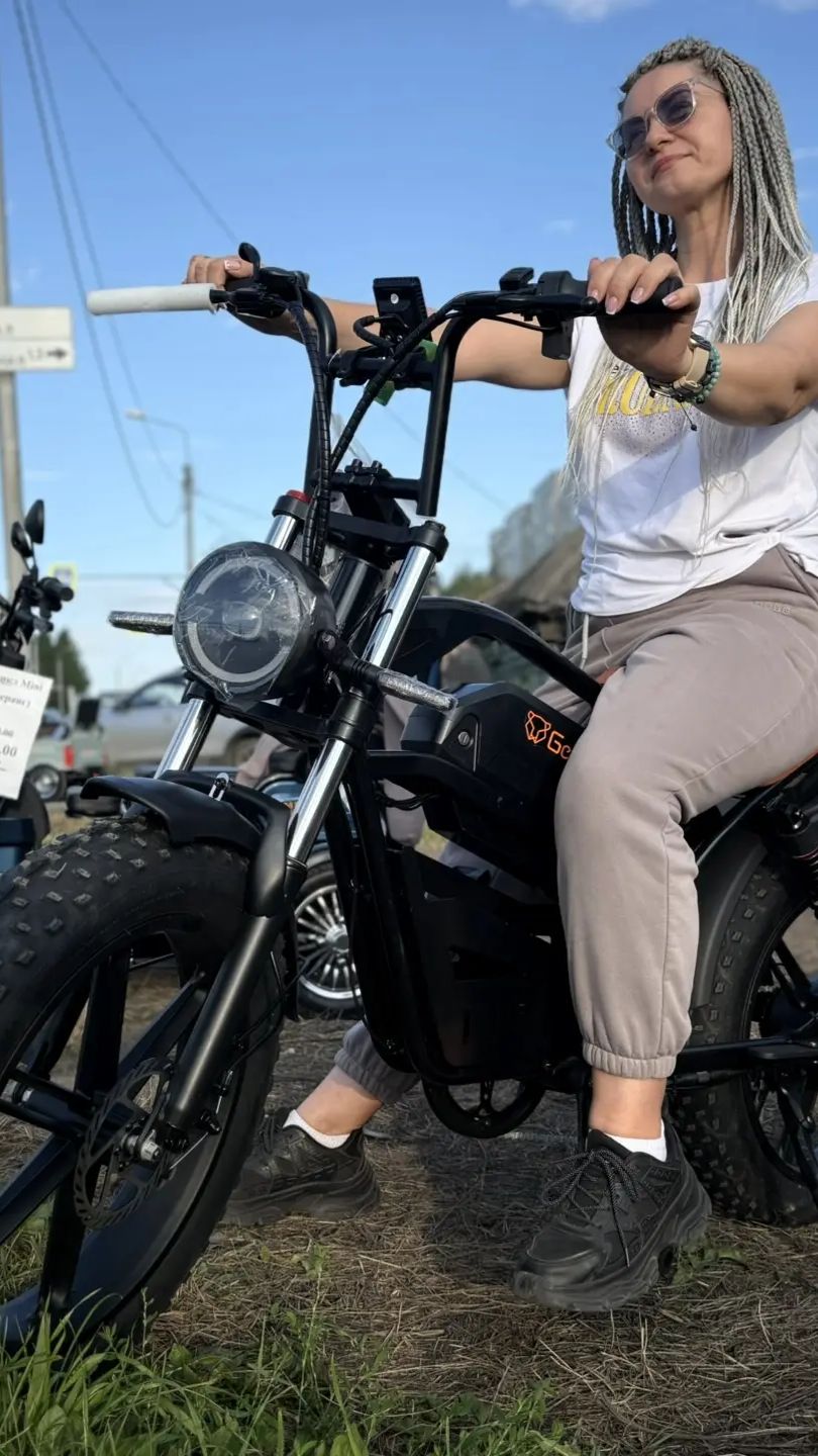 Geopard 2000W он же Leopard (2шт. аккумулятора) Курьерский электровелосипед