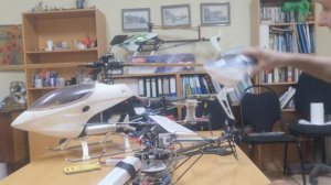 Настройка несущего винта радиоуправляемого вертолета