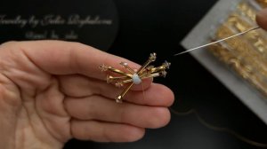 Бесплатный мастер-класс - праздничные серьги из стекляруса и бисера "Искорка" своими руками DIY