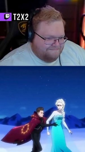 T2x2 В АНИМЕ: ЧИКИРЯУ [4/9]  - #t2x2 #т2х2 #twitch #реакция #юмор #мем #shorts #аниме