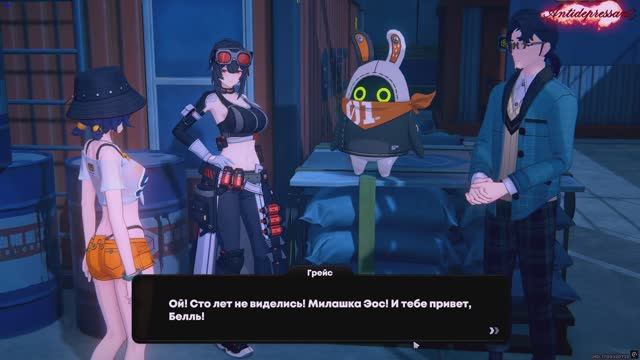 Zenless Zone Zero Золотая Меха Прелюдия смотреть онлайн