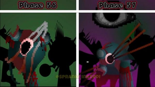 спрунки фаза 56 (8 classic) против фаза 57 (9 classic)