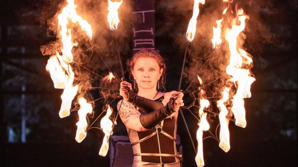 Выступление дуэта NightFlame