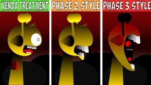 SPRUNKI: WENDA TREATMENT VS PHASE 2 VS PHASE 3 — СТИЛИ, КОТОРЫЕ ПЕРЕПИСЫВАЮТ РЕАЛЬНОСТЬ 🎧🔥🎨⚔️🎶💥