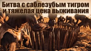 Битва с саблезубым тигром и тяжелая цена выживания