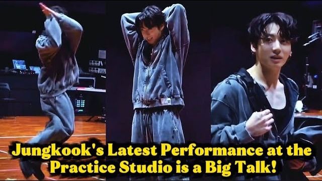 ВАУ!🔥Выступление Чонгука в студии для репетиций ошеломило фанатов! смотреть онлайн