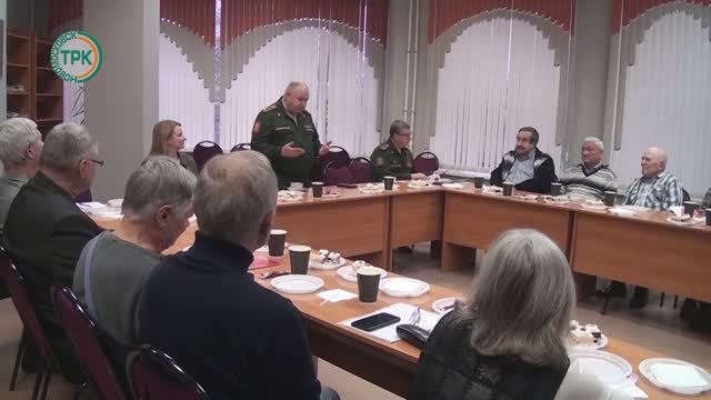 Совет ветеранов Новомосковска подвел итоги года смотреть онлайн