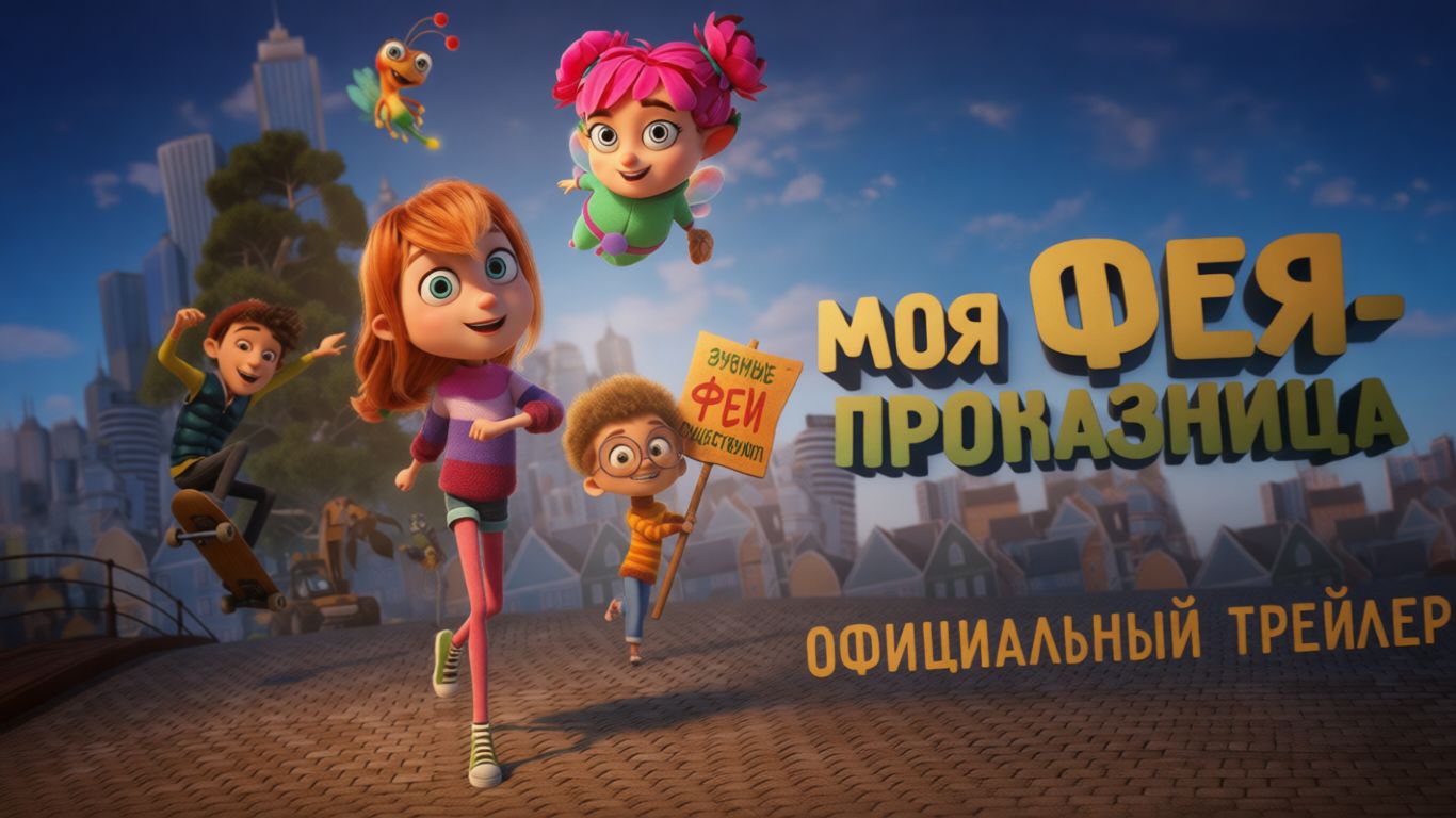 Моя фея-проказница｜Meine Chaosfee & ich (Мультфильм) 2023｜Трейлер смотреть онлайн