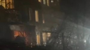 Появились кадры атаки БПЛА на Волгоград. Атакованы жилые дома.08.12.2025