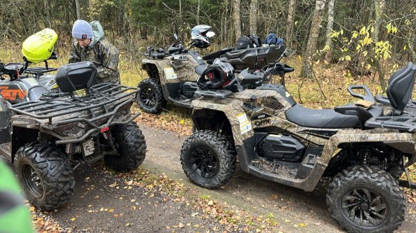 Каталка на 3х квадриках HND QRX-650 / HND QRX-550 / SaideCar EXPLORER 300-2wd