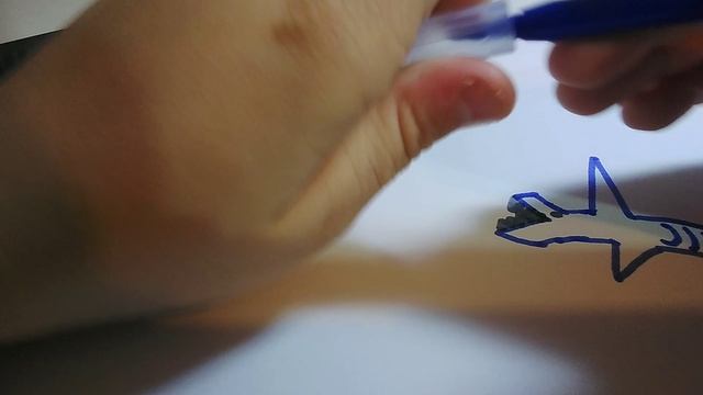 рисуем акулу смотреть онлайн