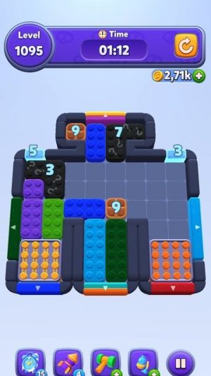 Color Block Jam 1095 Уровень