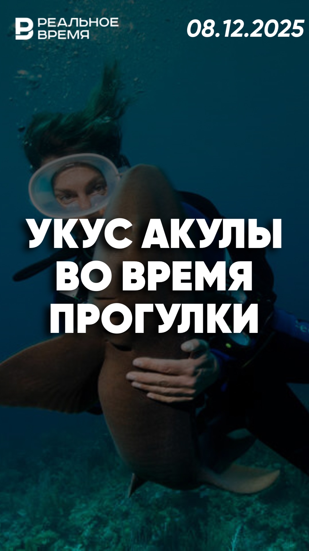 Акула укусила девушку во время плавания смотреть онлайн