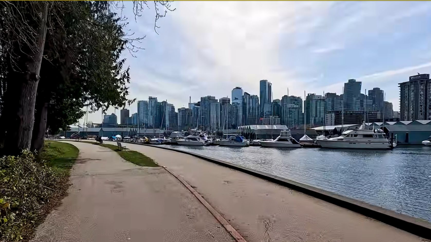 🇨🇦 Велосипедная экскурсия по Ванкуверу, Британская Колумбия, протяженностью 70 км! Центр города смотреть онлайн