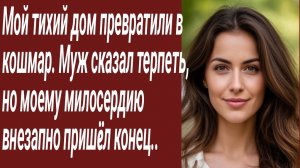 Истории для Вас/Мой тихий дом превратили в кошмар. Муж сказал терпеть.../Жизненные истории