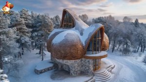 Сказочный дом мечты – 3D идея для вдохновения с планировкой и интерьером 🏡🏚️🏠 вариант (479)