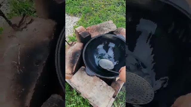 казан старый и новый. подготовка к употреблению, Л&В