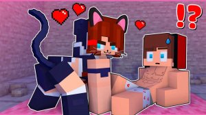 Сестра Джей Джей превратилась в КОШКУ!？ - Анимация для Майнкрафта