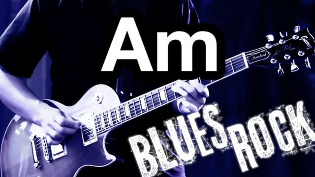 Slow Blues Rock Guitar Backing Track in Am смотреть онлайн