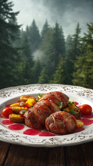 Медальоны из свиной вырезки!