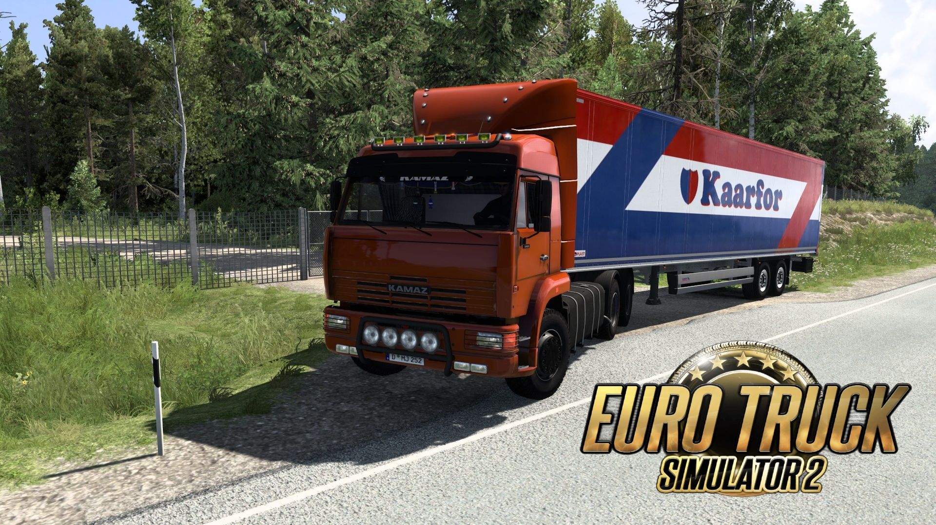 Euro Truck Simulator 2. Камаз 6460