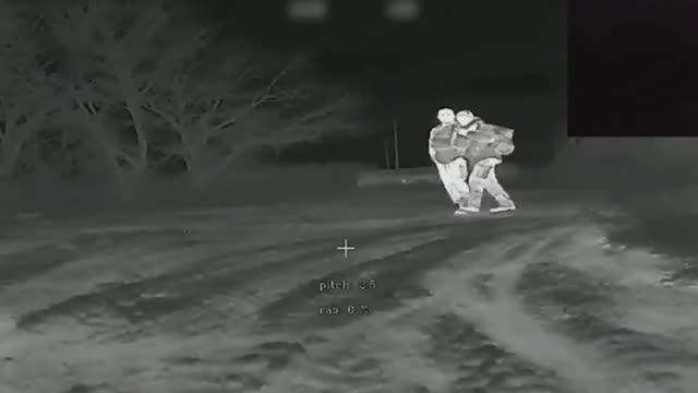 Расчеты FPV 42-й гвардейской дивизии в тылу врага. смотреть онлайн