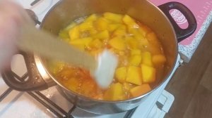Суп из тыквы.