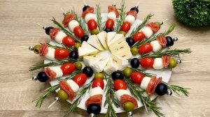 Все будут в восторге! Простые закуски на новогодний стол 2026! ОЧЕНЬ КРАСИВО И ВКУСНО!