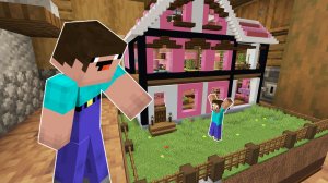 НУБ ПОЙМАЛ ПРО В КУКОЛЬНЫЙ ДОМ В МАЙНКРАФТ ! ПРОФЕССИОНАЛ ПРОТИВ ЗЛАЯ КУКЛА ТРОЛЛИНГ ЛОВУШКА