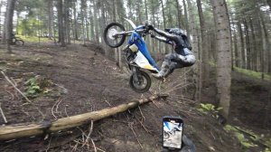 Весёлые Enduro покатушки в лесу