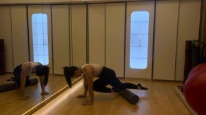 Тренировка на укрепление всего тела с мфр роллом.