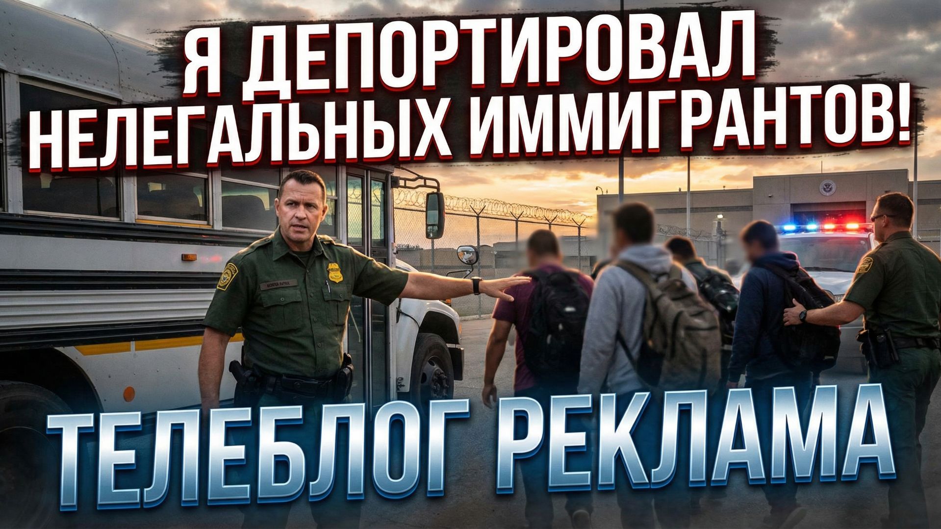 Я депортировал нелегальных иммигрантов. Телеблог реклама смотреть онлайн
