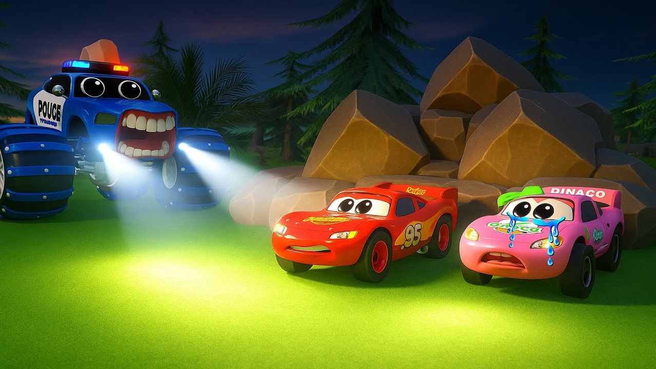 Машинки летают и прыгают! Развивающие мультики Машины помощники. Мультфильмы про машинки смотреть онлайн