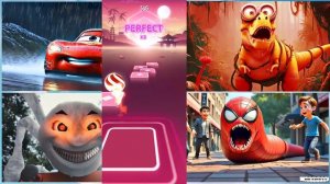 МУЛЬТИКИ: МАККУИН-АКУЛА ПРОТИВ МИНЬОНА-ЧУДОВИЩА, ЧУ-ЧУ ЧАРЛЬЗА И ПАУЧКА-ЧЕРВЯ — КТО КОГО СЪЕСТ?