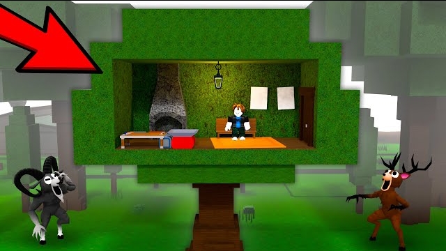 База на дереве в игре «99 ночей в лесу» Анимация смотреть онлайн