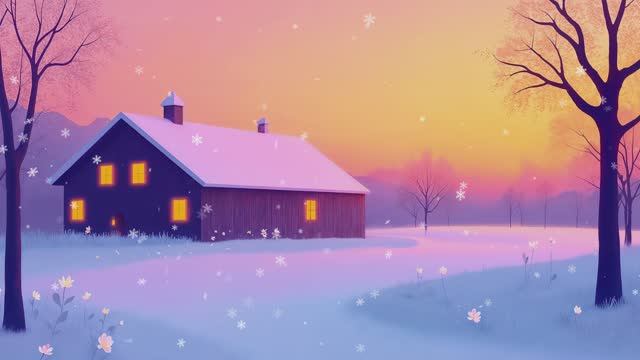 Снегопад 4K | Готовый футаж для Premiere Pro / DaVinci | Snow Template смотреть онлайн