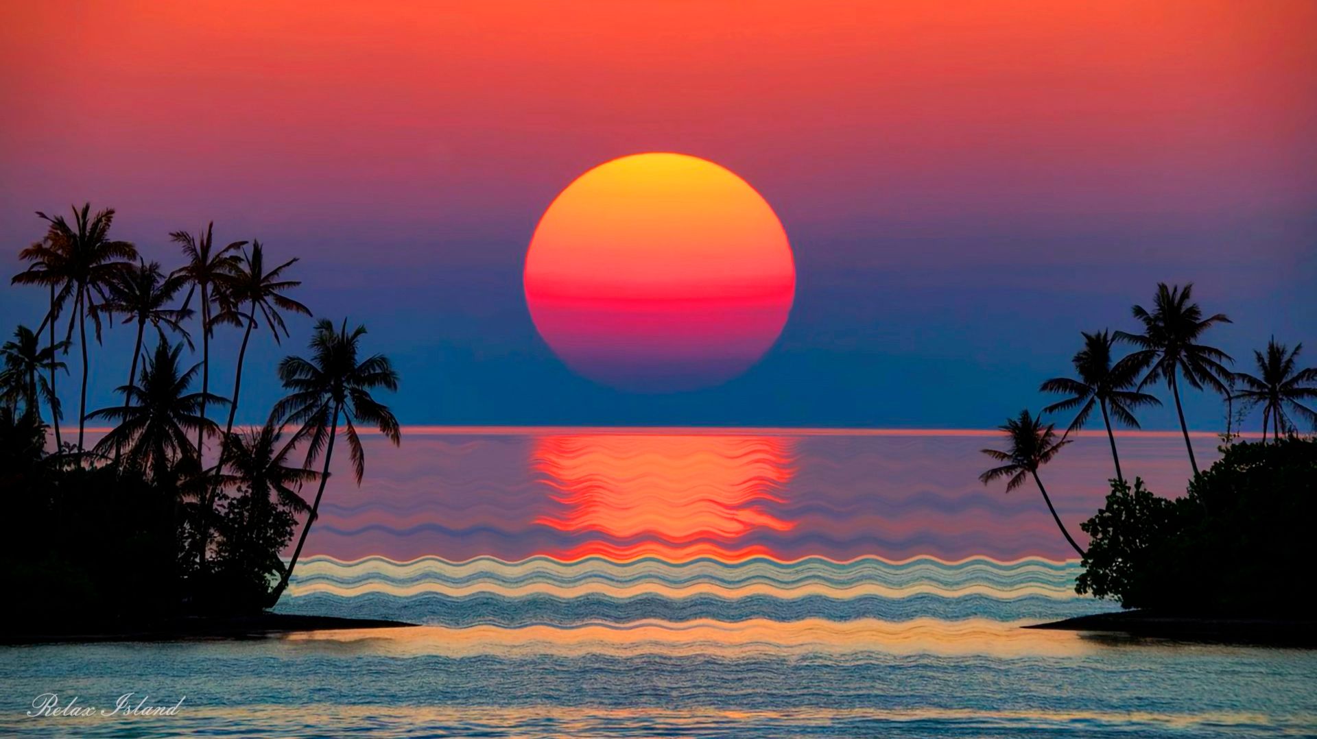 ✨ УСПОКАИВАЮЩАЯ МУЗЫКА ДЛЯ СНА В ЛУЧАХ ЗАКАТА 🎵 ТРОПИЧЕСКАЯ РАССЛАБЛЯЮЩАЯ МУЗЫКА ДЛЯ ДУШИ смотреть онлайн