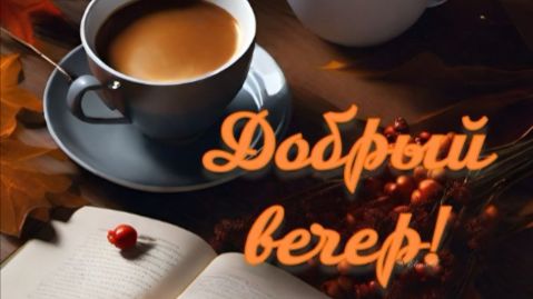 Красивые пожелания доброго вечера | Тёплые музыкальные открытки для уютного дня смотреть онлайн