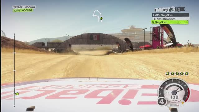 Colin McRae. Dirt 2 Руль. Logitech Driving Force GT