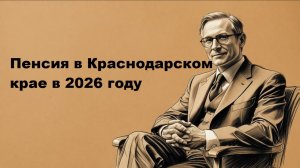 Пенсия в Краснодарском крае в 2026 году: точные цифры для неработающих, работающих пенсионеров