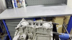 Киа Рио 1.6 G4FC сильный стук поршней .гильзовка блока и подбор вкладышей!