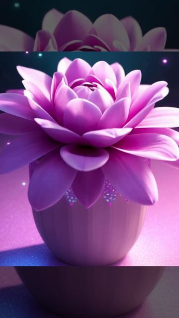 Футаж. Розовый цветок. смотреть онлайн