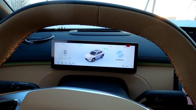 Geely Galaxy Starship 7 зимой смотреть онлайн