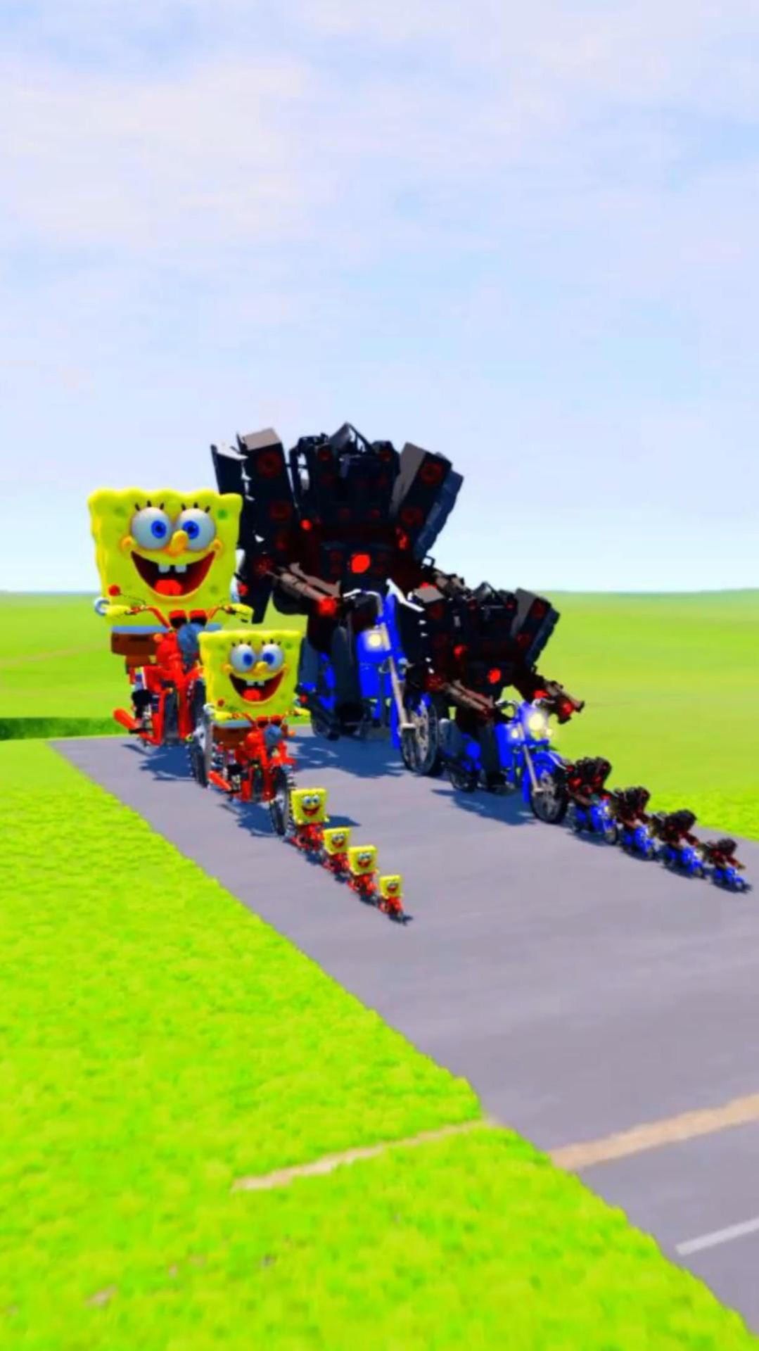 Супер герои против поездов | BeamNG.drive смотреть онлайн